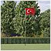 Asta e Bandiera Turchia 5,55 m Alluminio - Foto miniatura 2