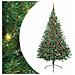 Albero di Natale artificiale con luci integrate Verde 210 cm - Foto miniatura 1