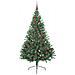 Albero di Natale artificiale con luci integrate Verde 210 cm - Foto miniatura 4