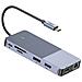 40-4139 replicatore di porte e docking station per laptop Cablato USB 3.2 Gen 2 (3.1 Gen 2) Type-C Argento - Foto miniatura 1