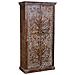 Armadio In Legno Marrone 90x40x180h - Foto miniatura 1