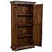 Armadio In Legno Marrone 90x40x180h - Foto miniatura 3
