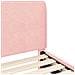 Struttura letto bambini con testata Rosa 90 x 200 cm - Foto miniatura 7