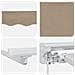 Tenda retrattile manuale Beige 3 x 2,5 m - Foto miniatura 7