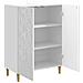 Credenza Bianco Lucido 66 x 34,5 x 90 cm Legno ingegnerizzato - Foto miniatura 2
