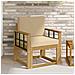 2 Pezzo Set di divani da esterno Poliestere Bianco e Beige - Foto miniatura 2