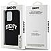 Dkny Custodia In Silicone Trasparente Per Iphone 14 Pro Con Tecnologia Magsafe, Bianca Con Logo Stampato - Nera - Foto miniatura 1