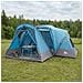 Tenda a capanna con copertura impermeabile 10 persona Blu - Foto miniatura 2