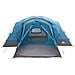 Tenda a capanna con copertura impermeabile 10 persona Blu - Foto miniatura 4