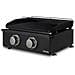 Piastra a Gas PLX1022, nera, superficie cottura 47 x 36 cm,in acciaio inox e la vaschetta raccogli grasso, rimovibile e lavabile in lavastoviglie - Foto miniatura 2