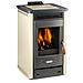Stufa a Pellet Dafne 65 Potenza Termica Nominale 5.5 kW 160 m3 Riscaldabili Colore Beige - Foto miniatura 1