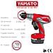Trapano Avvitatore A Percussione 14,4 Volt Con 2 Batterie Incluse - Foto miniatura 3
