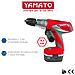 Trapano Avvitatore A Percussione 14,4 Volt Con 2 Batterie Incluse - Foto miniatura 4