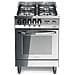 Cucina Elettrica PL66MFT / C 4 Fuochi a Gas Forno Elettrico Classe A Dimensioni 60 x 60 cm Colore Inox - Foto miniatura 1