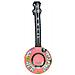 Banjo Hippie Gonfiabile Rosa - Foto miniatura 5