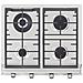 Piano Cottura S0408170 a Gas 4 Fuochi da 60 cm Colore Inox - Foto miniatura 4