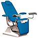POLTRONA GINECOLOGICA GYNEX - blu mare metallizzato - Foto miniatura 1