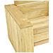 Panchina Angolare da Giardino 239cm in Legno di Pino Impregnato - Foto miniatura 4
