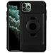Cover Iphone 11 Pro Max Semi-rigida Magnetico / meccanico Fitclic Neo Nero - Foto miniatura 4