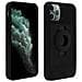 Cover Iphone 11 Pro Max Semi-rigida Magnetico / meccanico Fitclic Neo Nero - Foto miniatura 1