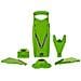 Affettatrice di verdure V5 Powerline set professionale affettatrice di cetriolo verde affettatrice friggitrice affettatrice di verdure affettatrice di frutta vegan | verde - Foto miniatura 1