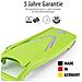 Affettatrice di verdure V5 Powerline set professionale affettatrice di cetriolo verde affettatrice friggitrice affettatrice di verdure affettatrice di frutta vegan | verde - Foto miniatura 5