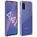 Cover Samsung Galaxy A41 Silicone + Vetro Temperato Trasparente - Foto miniatura 1