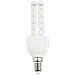 Lampadina Led Tubo T3 2u 6w Attacco E14 Luce Bianco Caldo 3000k No Fluorescente - Foto miniatura 1