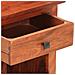 Comodino 40x30x50 Cm In Legno Massello Di Acacia - Foto miniatura 6