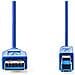 Ccgp61100bu20 Cavo Usb 3.0 A Maschio - Maschio B 2,0 M Blu - Foto miniatura 3
