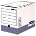 Bankers Box System Archiv-schachtel, Blau (b) 200mm Aus 100% Recyceltem Karton, Fastfold Fr Sekundenschnellen - 1 Stck (1131102)  - Foto miniatura 1