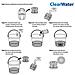 Clearwater Filtro A Cartuccia Cleaner Soluzione Per Hot Tubs E Piscine Fino A 20 Usi 1 Litro - Foto miniatura 4