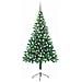 Albero Natale Artificiale con LED e Palline 150 cm 380 Rami - Foto miniatura 1