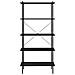 Scaffale con 5 Mensole Nero 80x40x163 cm - Foto miniatura 3