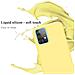 Custodia Compatibile Con Samsung Galaxy A52 4g / 5g In Liquid Giallo - Coperchio Protettivo In Silicone Tpu Flessibile - Foto miniatura 2