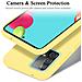 Custodia Compatibile Con Samsung Galaxy A52 4g / 5g In Liquid Giallo - Coperchio Protettivo In Silicone Tpu Flessibile - Foto miniatura 4
