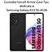 Custodia Armor Case Tpu Cover Per Samsung Galaxy A53 5g A536 Black - Foto miniatura 2