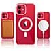 Cover Per Iphone 11 Con Cerchio Compatibile Magsafe Trasparente - Foto miniatura 4