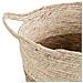 Set Di 3 Cestini Brais In Fibra Naturale Con Manici, Bianco /naturale - Foto miniatura 3