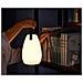 Lampada Led Multicolore Ricaricabile Da Tavolo Con Maniglia E Telecomando - Foto miniatura 2
