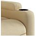 Poltrona Reclinabile In Tessuto Crema - Foto miniatura 9
