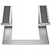 NBS-D1-01 supporto per laptop Supporto per computer portatile Alluminio, Argento 39,6 cm (15.6") - Foto miniatura 4