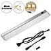 Lampada Luce Sottopensile 90 Cm Mobili Cucina Armadio Barra 90 Led In Alluminio - Foto miniatura 1