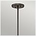Sospensione Industrial Nordica Astrid Metallo Bronzo Opaco 1 Luce E27 - Foto miniatura 2
