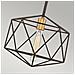 Sospensione Industrial Nordica Astrid Metallo Bronzo Opaco 1 Luce E27 - Foto miniatura 3
