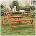 Tavolo Da Picnic Con Panche In Legno Abete 2-in-1 Convertibile - Foto miniatura 1