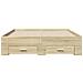 Giroletto Cassetti Rovere Sonoma 135x190 Cm Legno Multistrato - Foto miniatura 4
