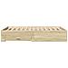 Giroletto Cassetti Rovere Sonoma 135x190 Cm Legno Multistrato - Foto miniatura 9