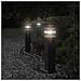 Lampada Da Terra Per Esterni Con Presa Nera 50 Cm Alluminio - Foto miniatura 1