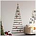 Albero Di Natale Da Parete Con Stella 100x210 Cm Ramo Naturale - Foto miniatura 3